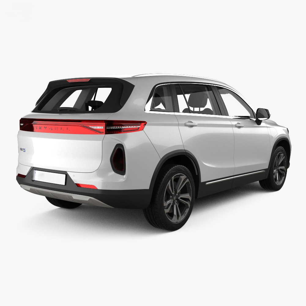 Skywell White — Rear View